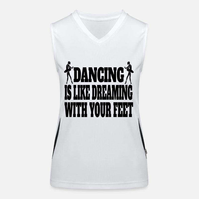 Dancer Ballerina Gift Dance Class Dance Ballet Women's Functional Contrast Tank Top