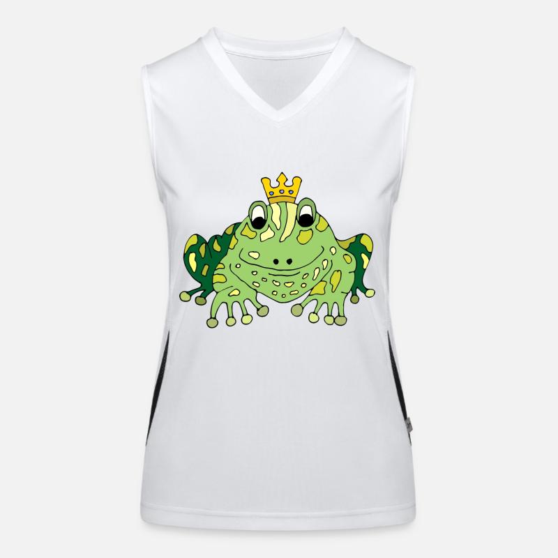 Grenouille Débardeur respirant contrasté Femme