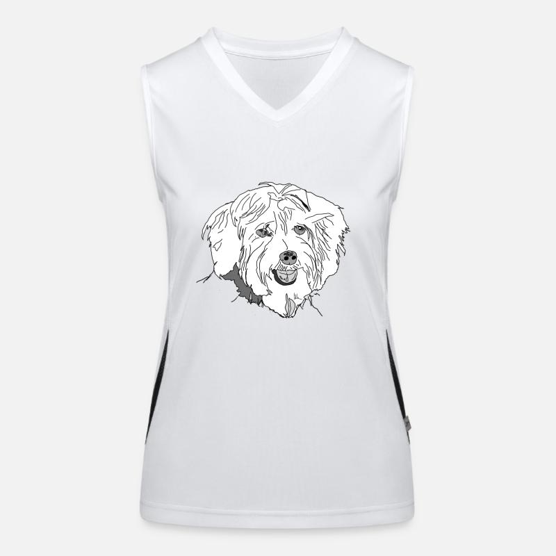 Havanese Women's Functional Contrast Tank Top