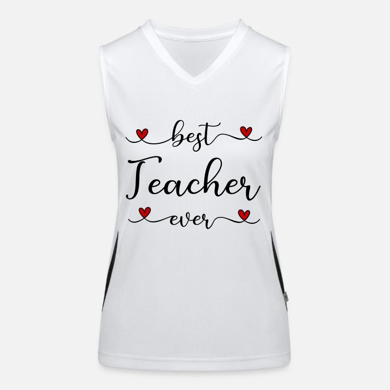 Lehrer Funktionelles Kontrast-Tank Top für Frauen