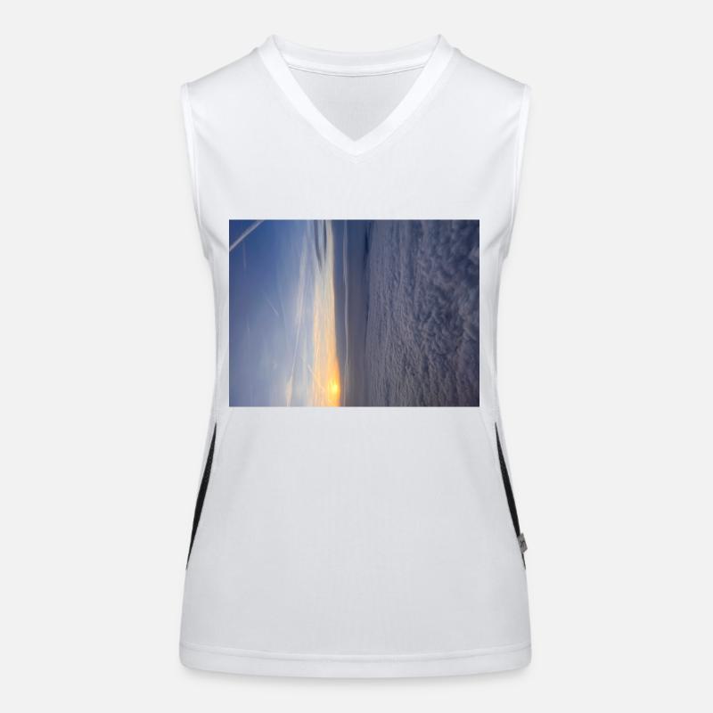 Cool Funktionelles Kontrast-Tank Top für Frauen