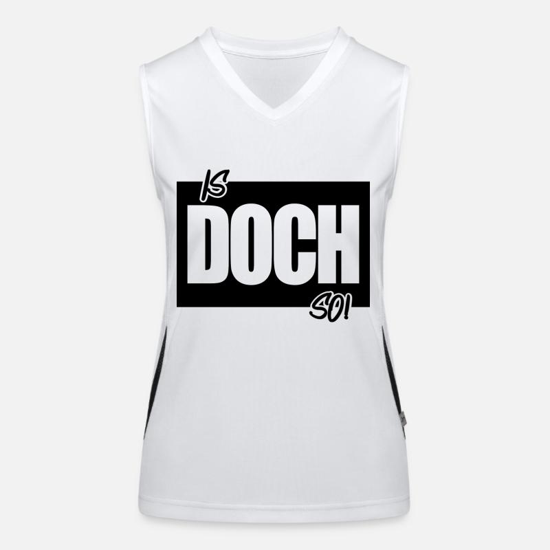 Is doch so Funktionelles Kontrast-Tank Top für Frauen