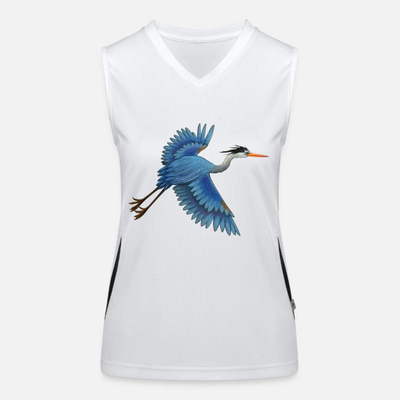blue heron Women's Functional Contrast Tank Top