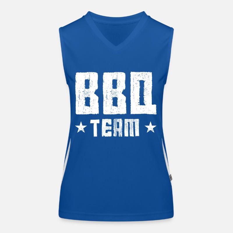Bbq Team Funktionelles Kontrast-Tank Top für Frauen
