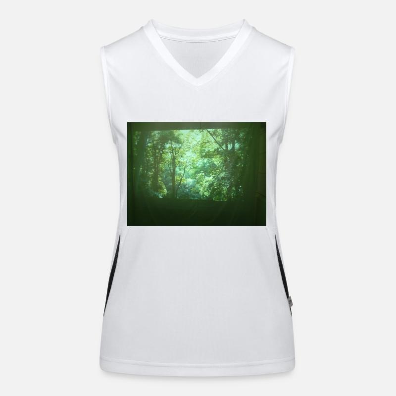 Forêt Débardeur respirant contrasté Femme