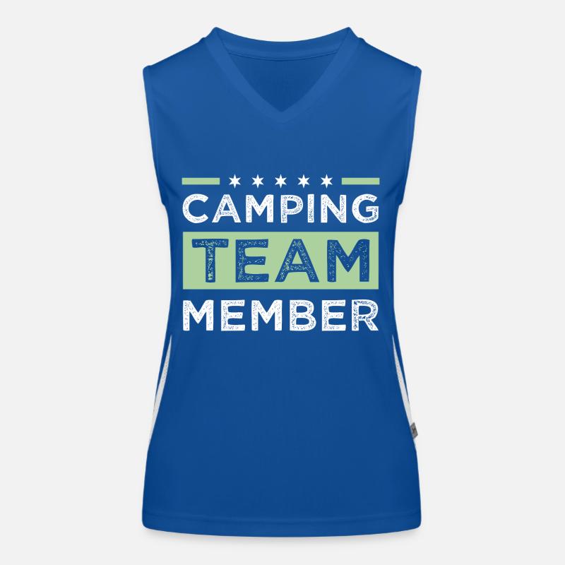 Équipe de camping Débardeur respirant contrasté Femme