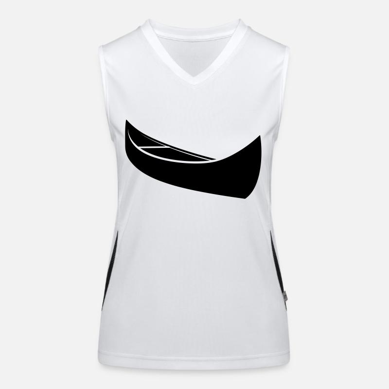 Canoë Débardeur respirant contrasté Femme