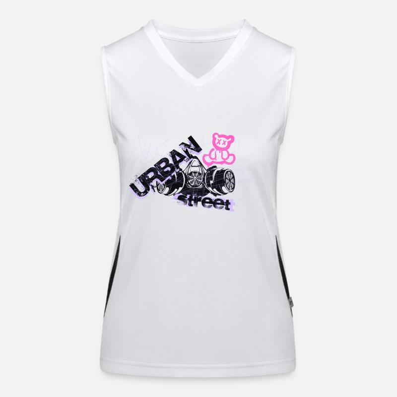 Old school Women's Functional Contrast Tank Top