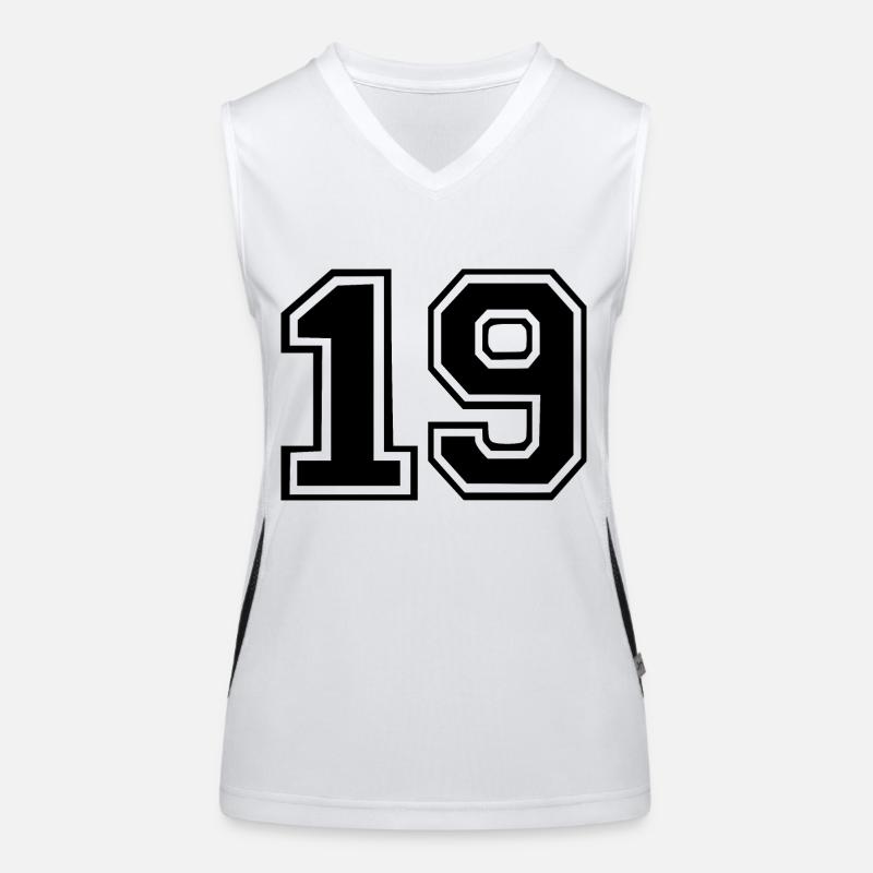 19 Débardeur respirant contrasté Femme