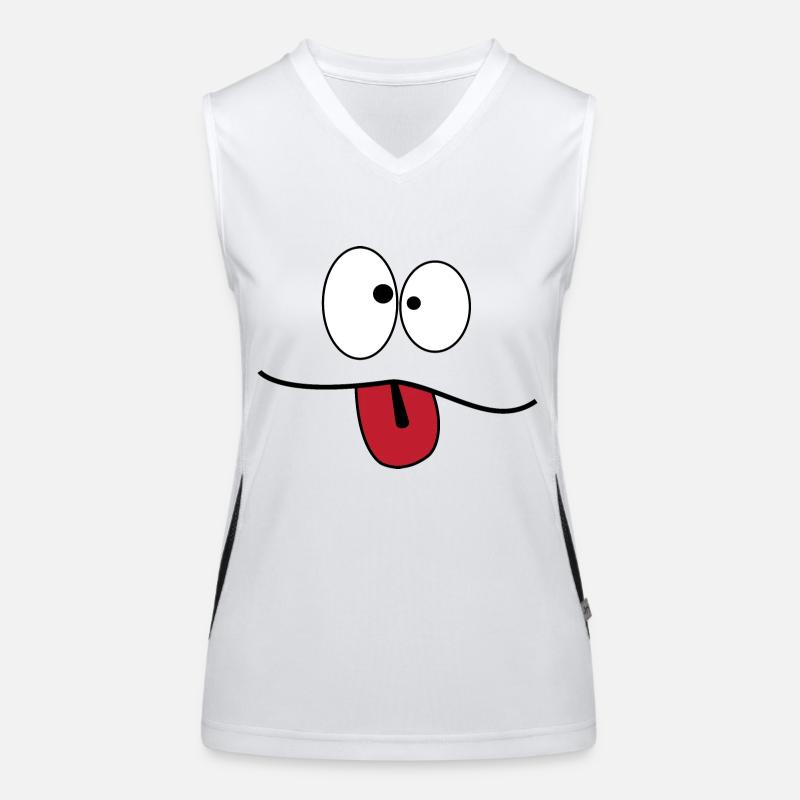 Crazy Head Women's Functional Contrast Tank Top