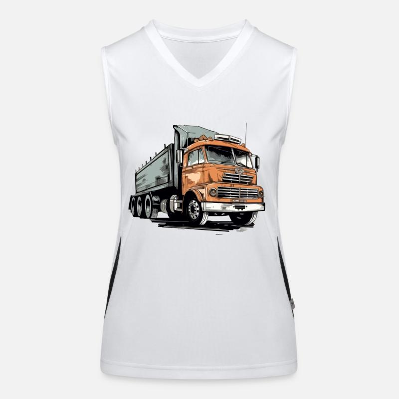 CargoMaster LKW Funktionelles Kontrast-Tank Top für Frauen