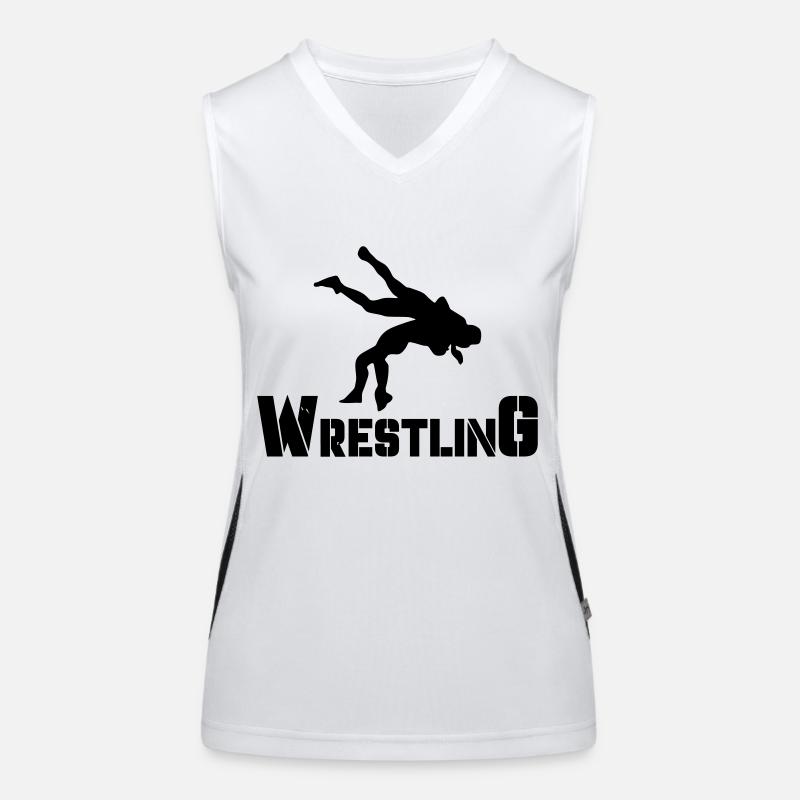 wrestling Funktionelles Kontrast-Tank Top für Frauen
