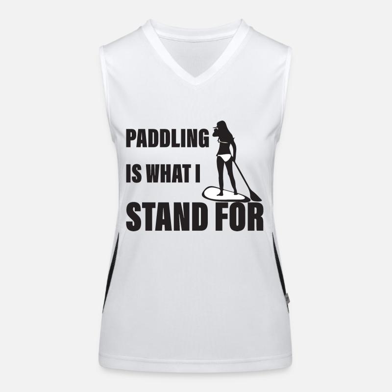 SOUPER Débardeur respirant contrasté Femme