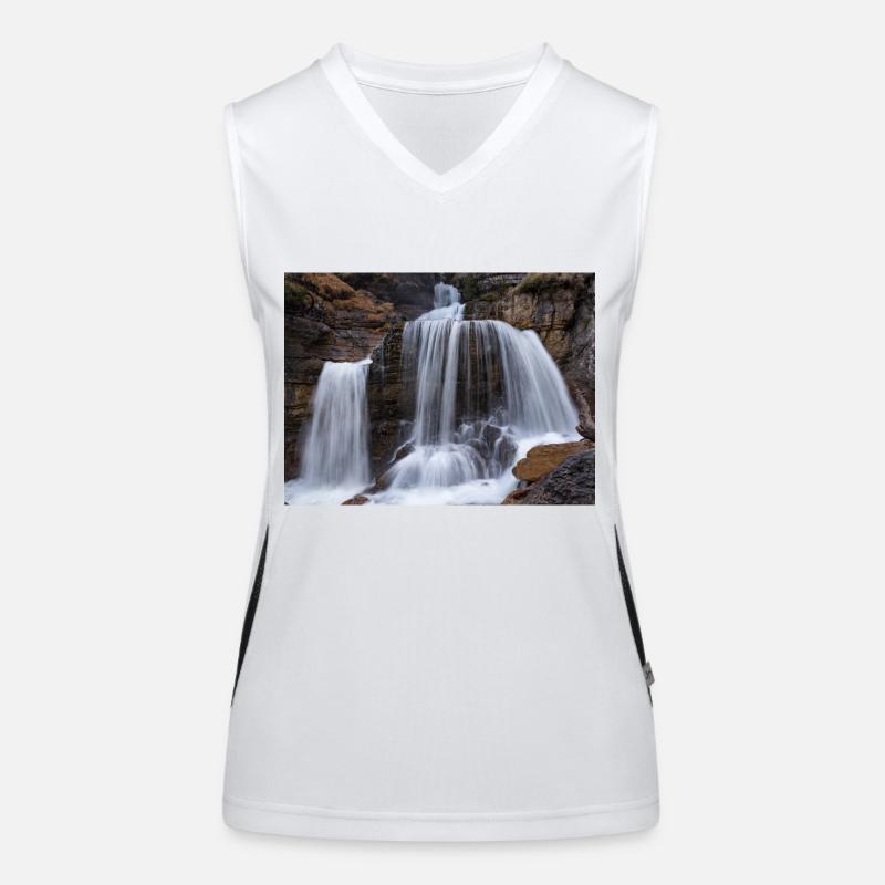 Chute d’eau d’évasion de vache Débardeur respirant contrasté Femme