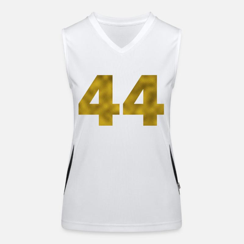 Birthday 44 years Women's Functional Contrast Tank Top