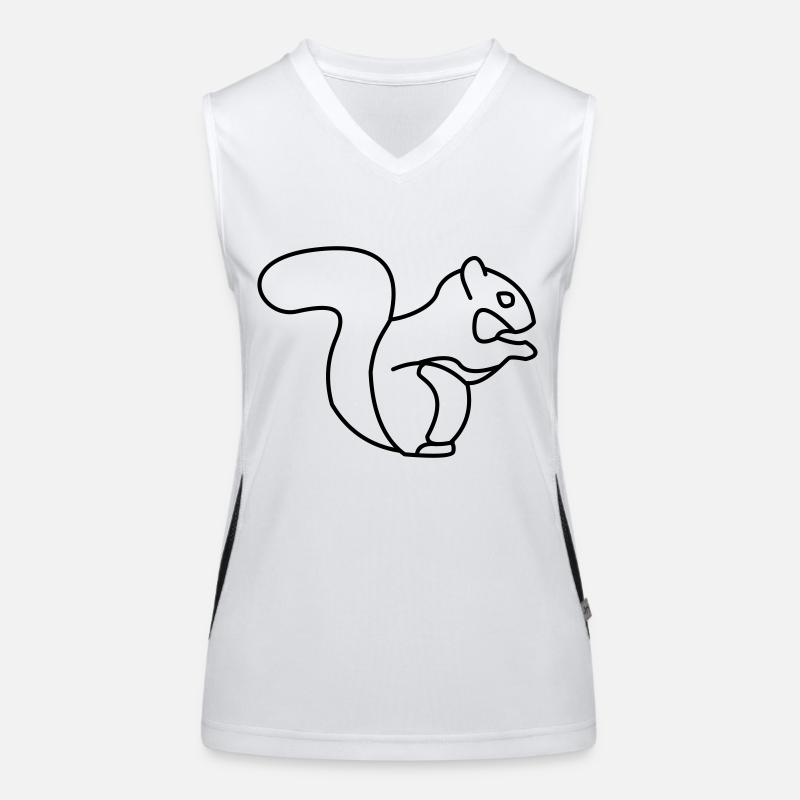 Squirrel Women's Functional Contrast Tank Top