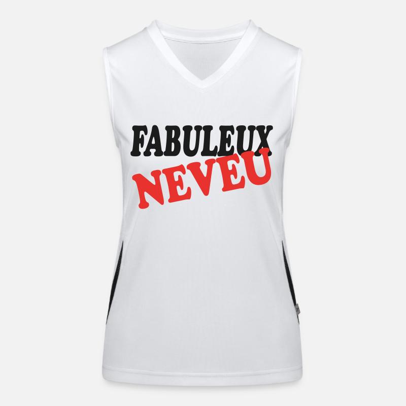 FABULOUS NEPHEW Women's Functional Contrast Tank Top