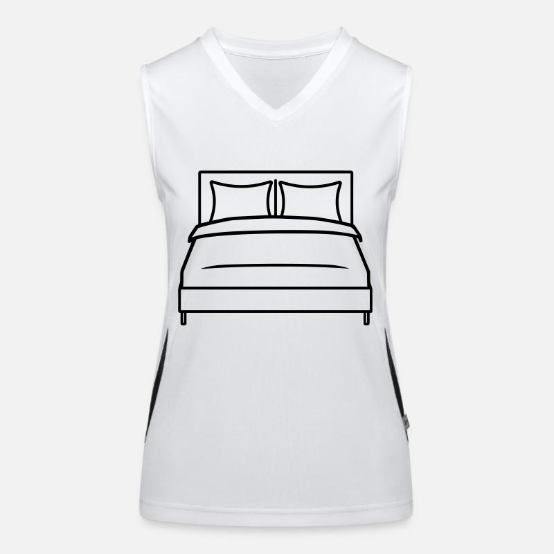 Bett Funktionelles Kontrast-Tank Top für Frauen