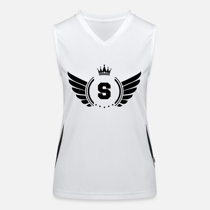 wappen S Funktionelles Kontrast-Tank Top für Frauen