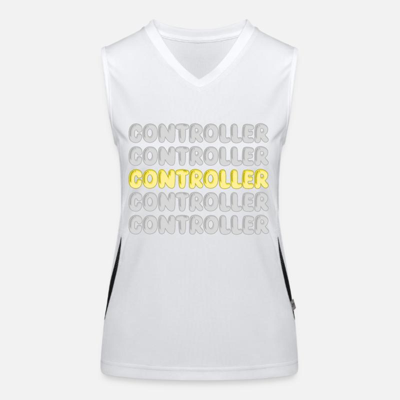 Arbeit Controller Funktionelles Kontrast-Tank Top für Frauen