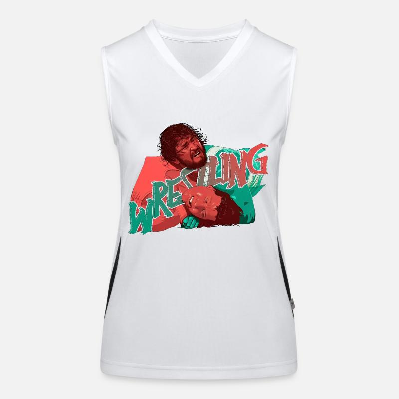 Wrestling-Kampf Funktionelles Kontrast-Tank Top für Frauen