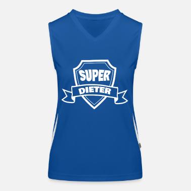 Dieter Top sportivo da donna in contrasto cromatico