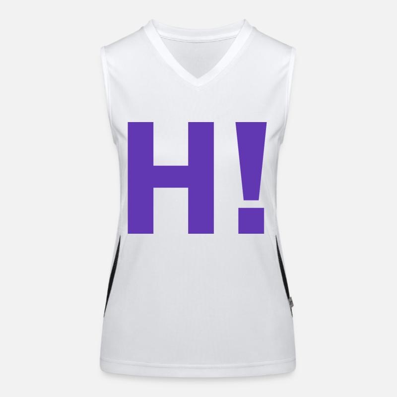 H point d'exclamation Débardeur respirant contrasté Femme