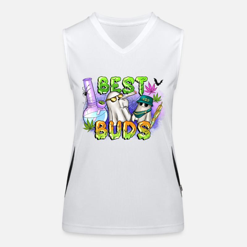 Best Buds Women's Functional Contrast Tank Top