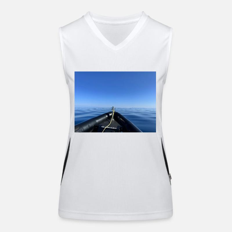 Horizont Funktionelles Kontrast-Tank Top für Frauen