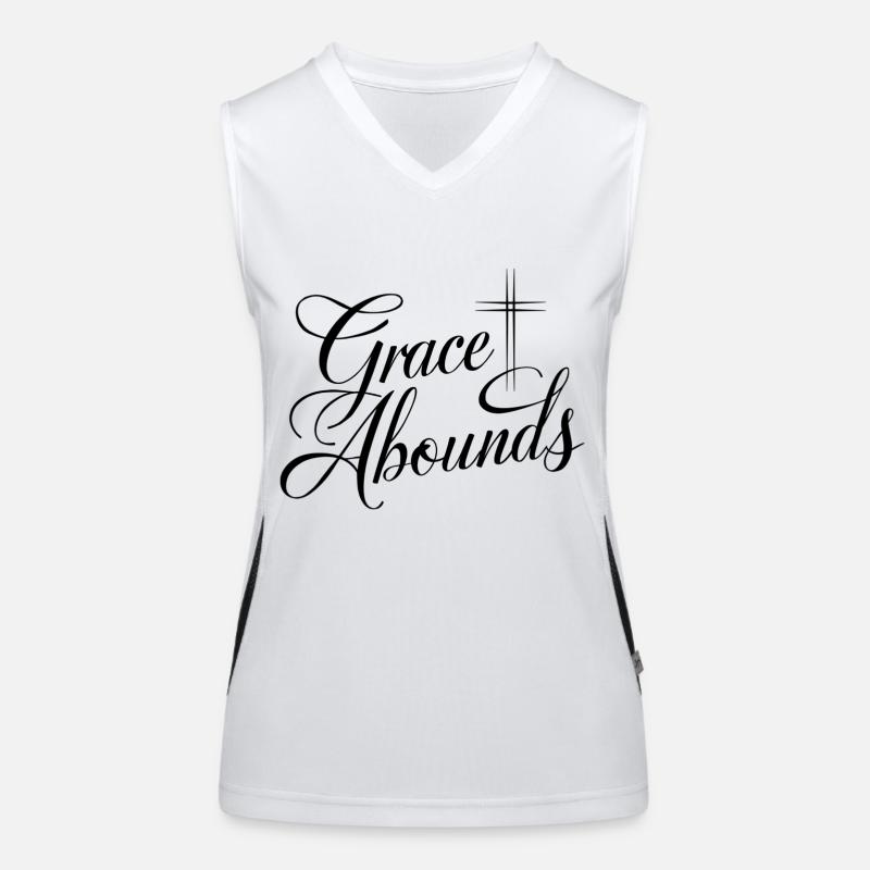 Gnade Funktionelles Kontrast-Tank Top für Frauen