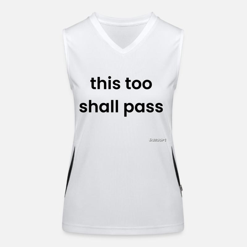 This too shall pass Women's Functional Contrast Tank Top