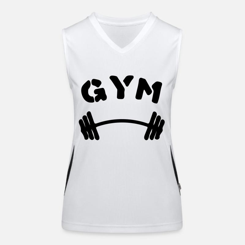 Fitnessstudio Funktionelles Kontrast-Tank Top für Frauen