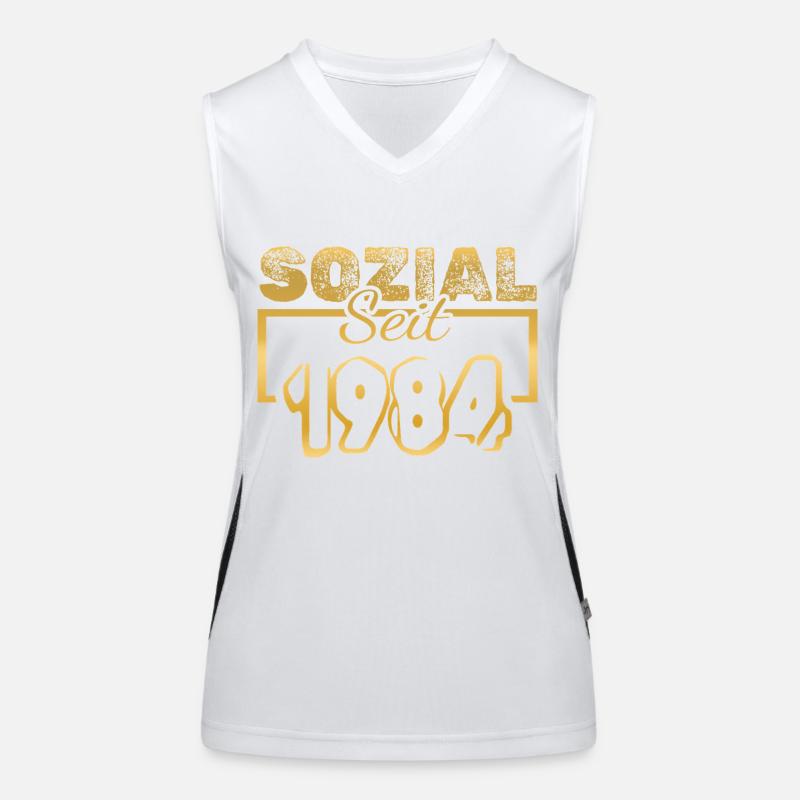 since 1984 Women's Functional Contrast Tank Top
