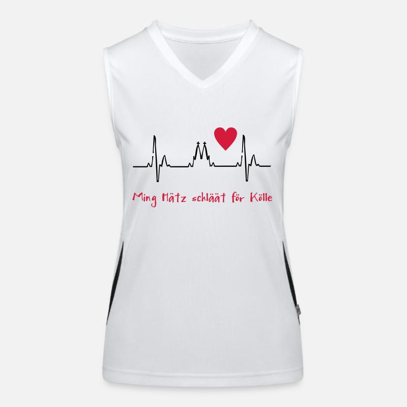 cologne Débardeur respirant contrasté Femme