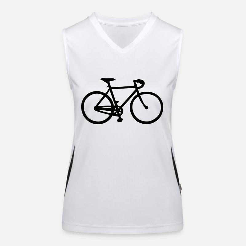 vélo Débardeur respirant contrasté Femme