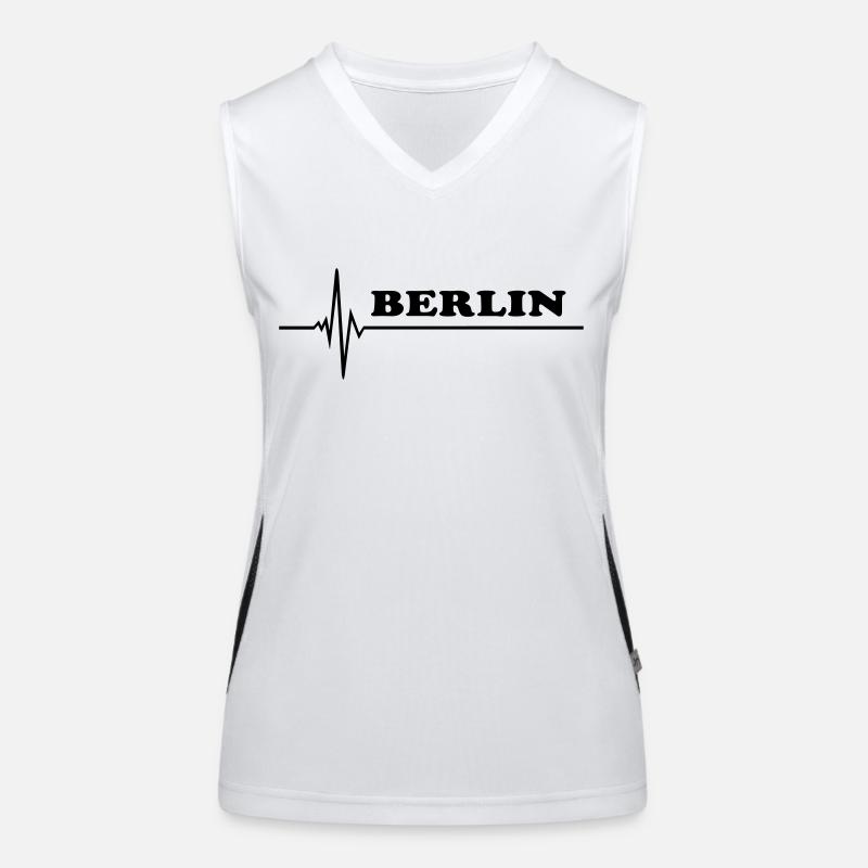 Berlin Débardeur respirant contrasté Femme