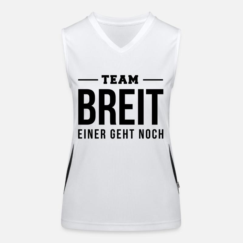 Team Breit einer noch Funktionelles Kontrast-Tank Top für Frauen