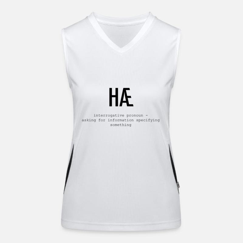 WHAT Women's Functional Contrast Tank Top