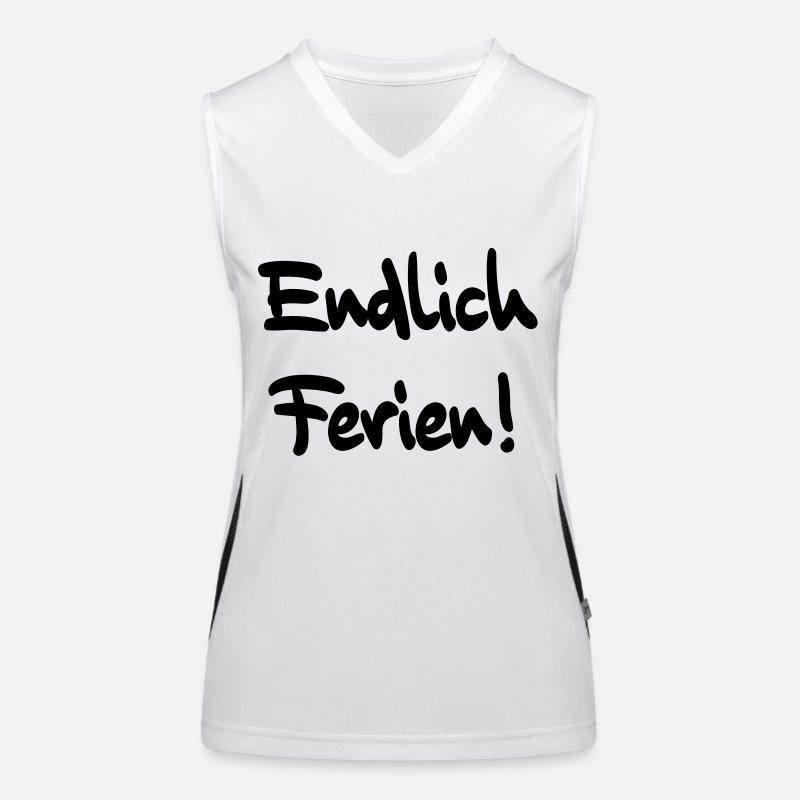 Fête Débardeur respirant contrasté Femme