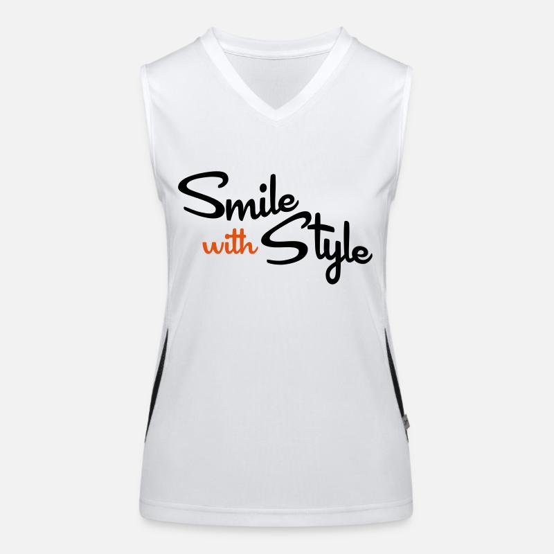 lustige Sprüche Funktionelles Kontrast-Tank Top für Frauen