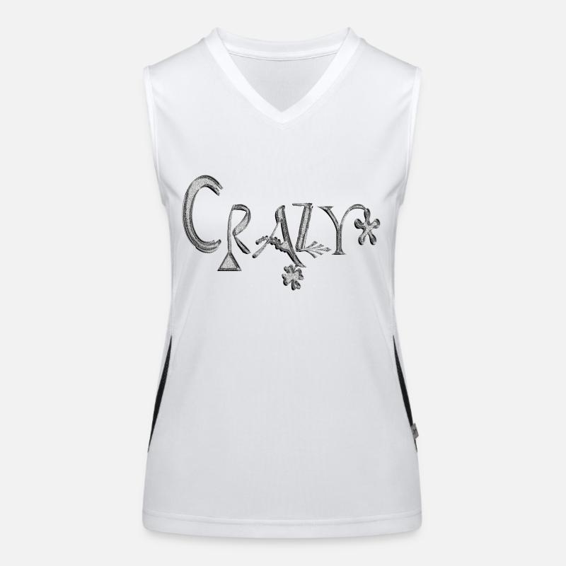 Crazy Funktionelles Kontrast-Tank Top für Frauen