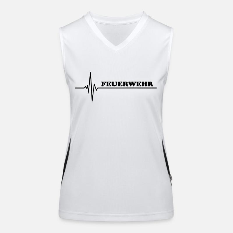 Fire Women's Functional Contrast Tank Top