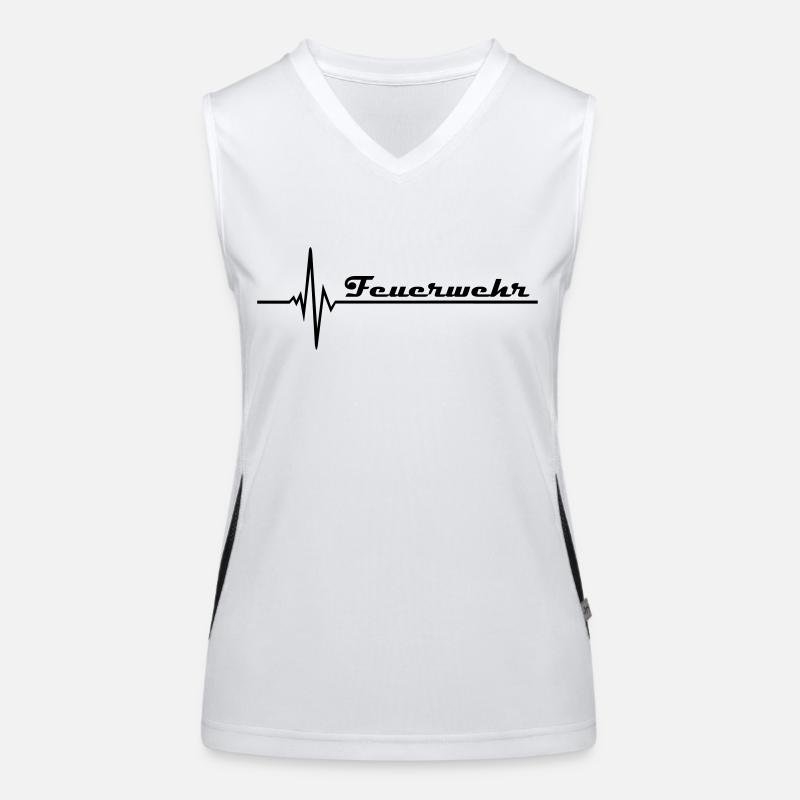 Fire Women's Functional Contrast Tank Top
