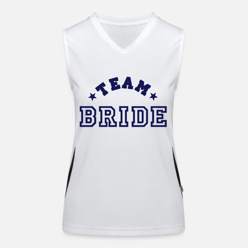 team bride Women's Functional Contrast Tank Top