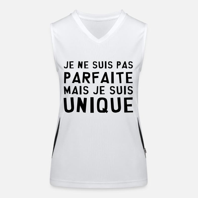 Parfaite / Unique / Bébé / Naissance / Bebe / Cool Débardeur respirant contrasté Femme