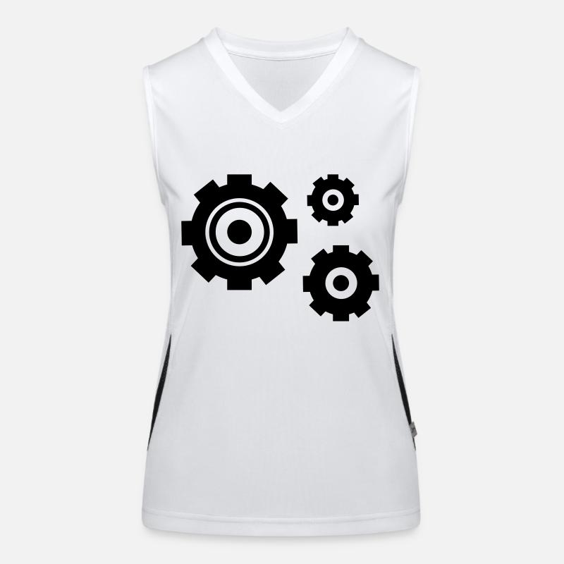 zahnraeder Women's Functional Contrast Tank Top