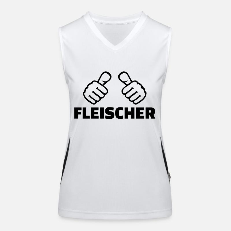 Fleischer Funktionelles Kontrast-Tank Top für Frauen