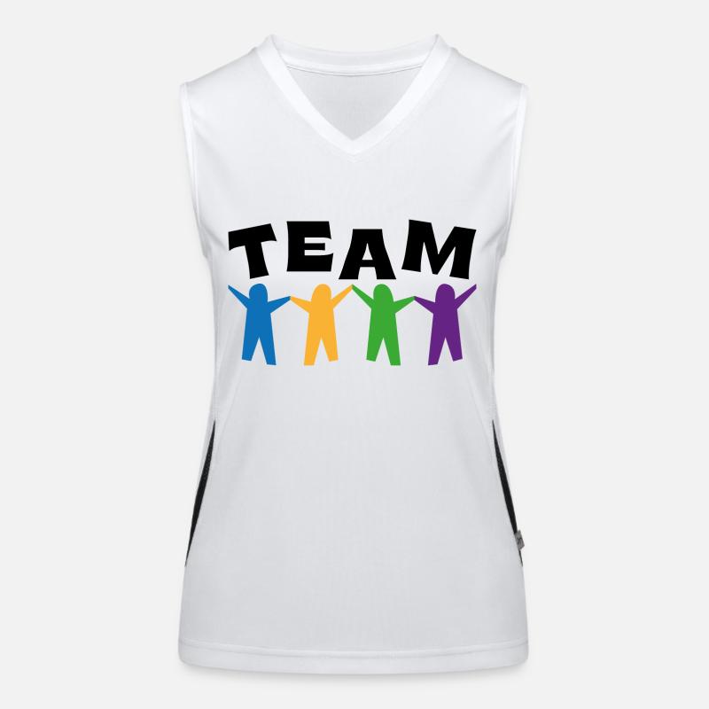 Équipe Débardeur respirant contrasté Femme