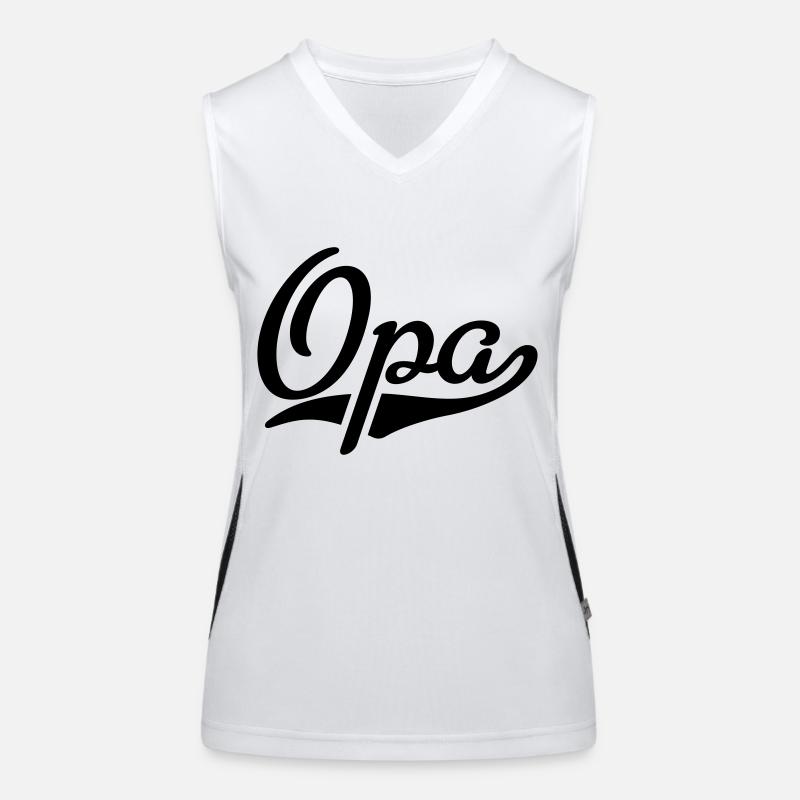 Opa Funktionelles Kontrast-Tank Top für Frauen