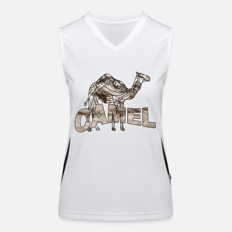Camel Women's Functional Contrast Tank Top